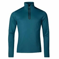 Halti Moodi Mens Half Zip Fleece Deep Lagoon Blue