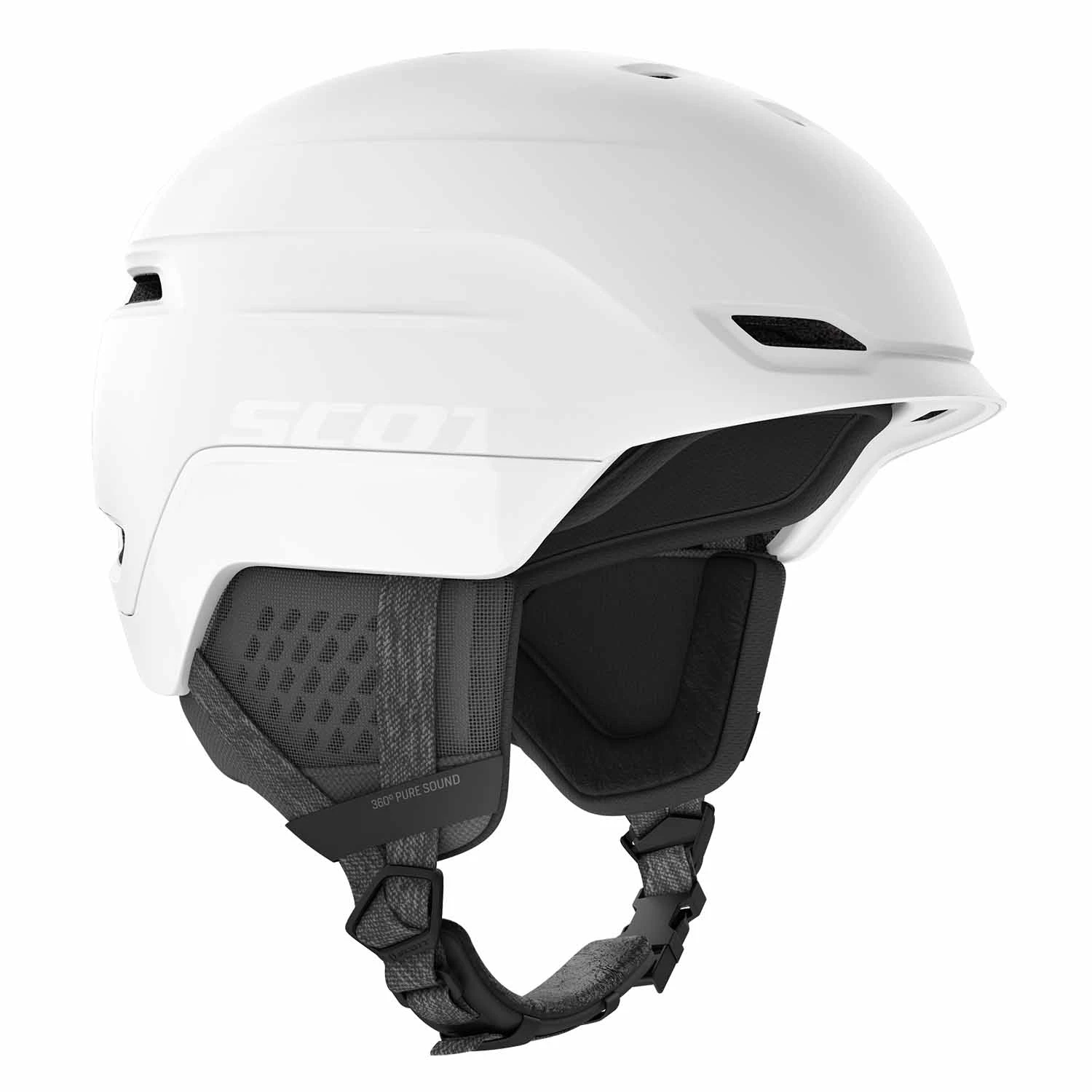 Scott Chase 2 Plus Ski Helmet White 1 Scott Chase 2 Plus Ski Helmet White