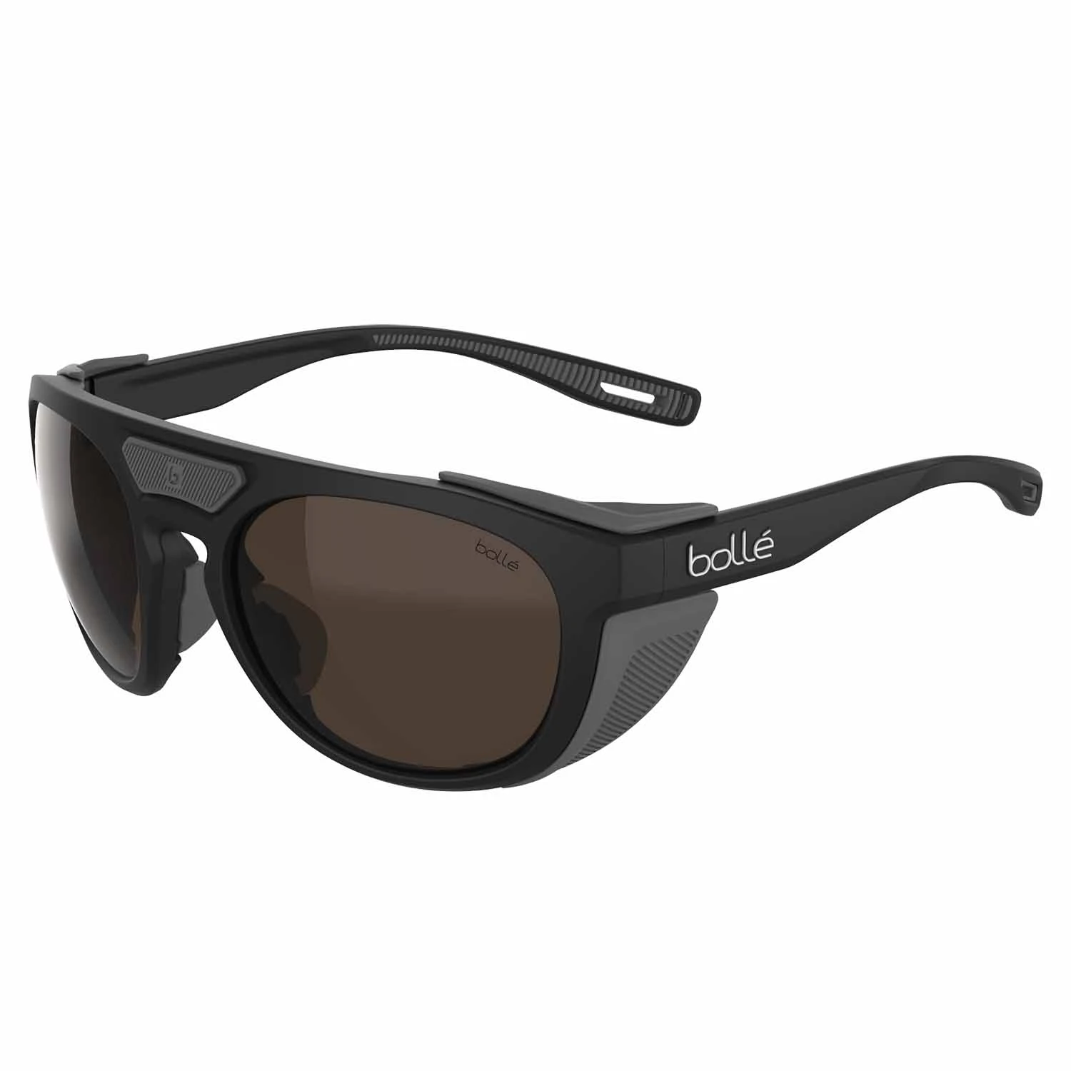 Bolle Adventurer Ski And Mountaineering Sunglasses Black Matte 1 Bolle Adventurer Ski And Mountaineering Sunglasses Black Matte
