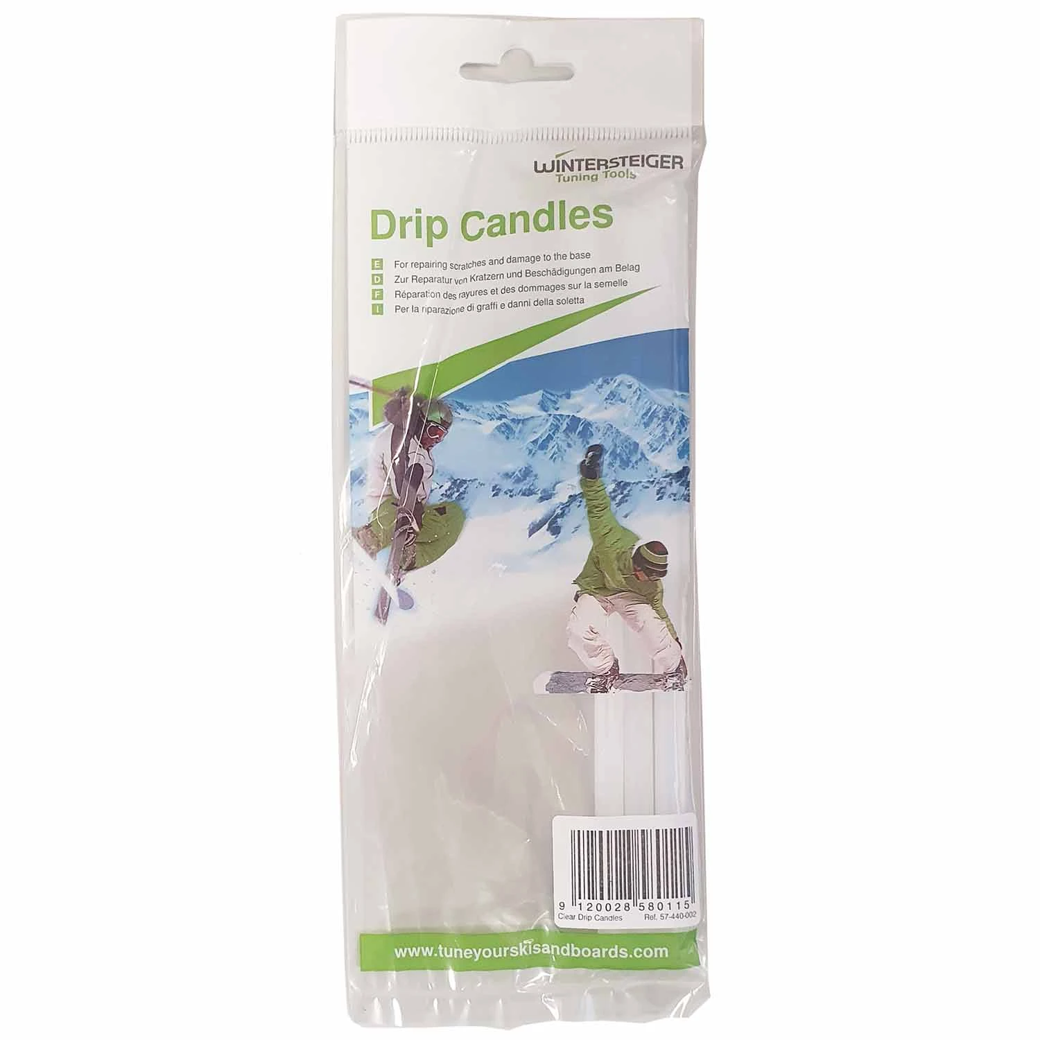 Wintersteiger Base Repair Drip Candles Pack Of 3 2 Wintersteiger Base Repair Drip Candles Pack Of 3 - Image 2